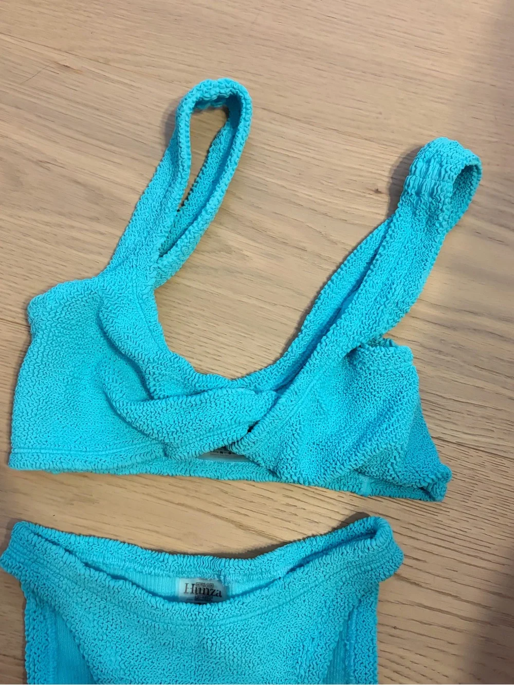 Hunza g Juno bikini in aqua